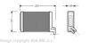 AVA QUALITY COOLING VW6067 Heat Exchanger, interior heating